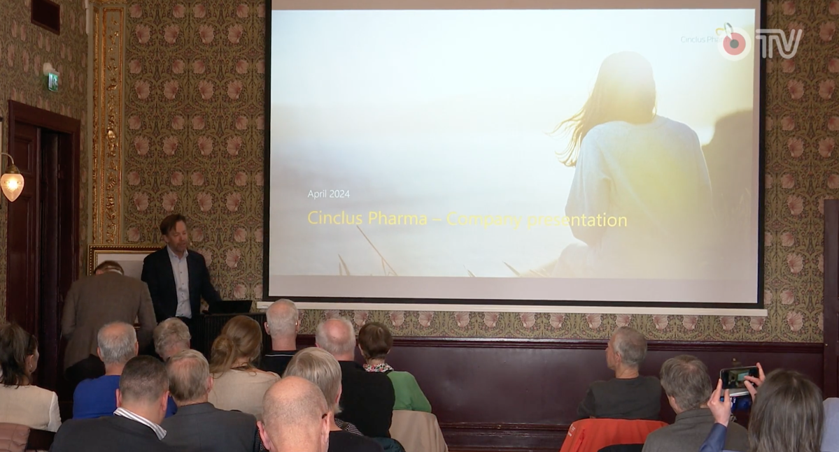 Cinclus Pharma: CEO Christer Ahlberg presents at Redeye Investor Forum in Gothenburg - April 18, 2024
